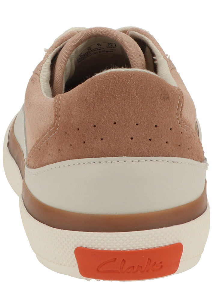 Clarks Sneaker Leder Hellpink