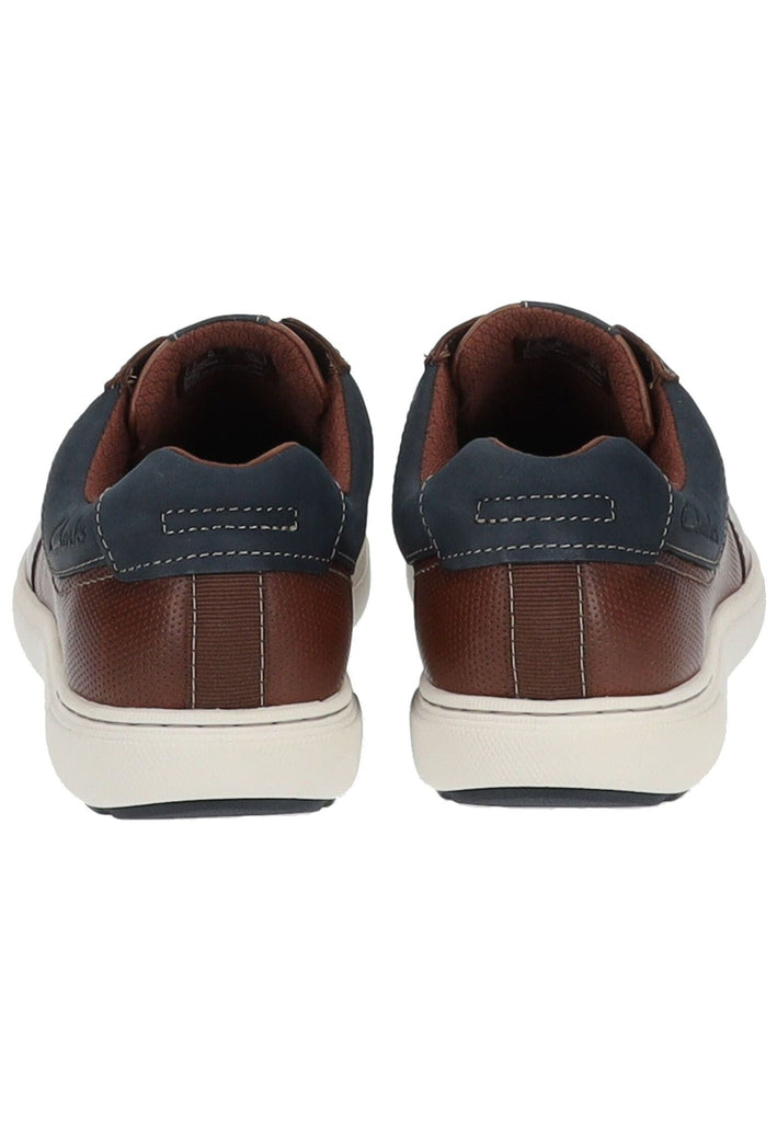 Clarks Sneaker Leder Mahagony