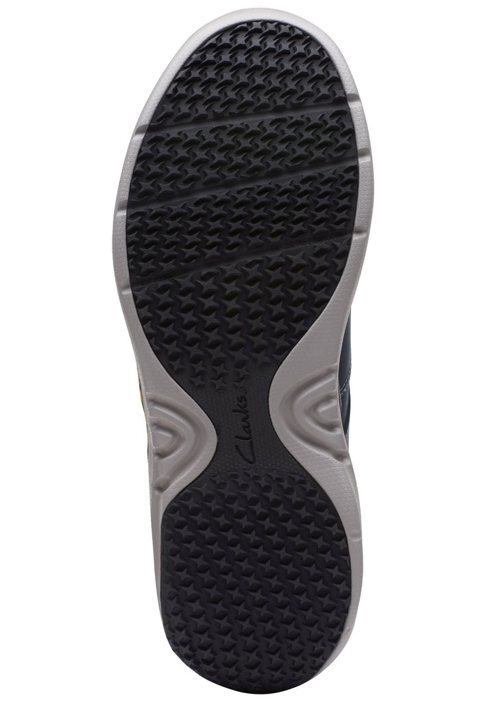 Clarks Sneaker Leder Navy