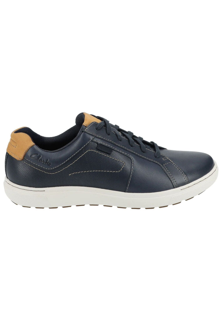 Clarks Sneaker Leder Navy