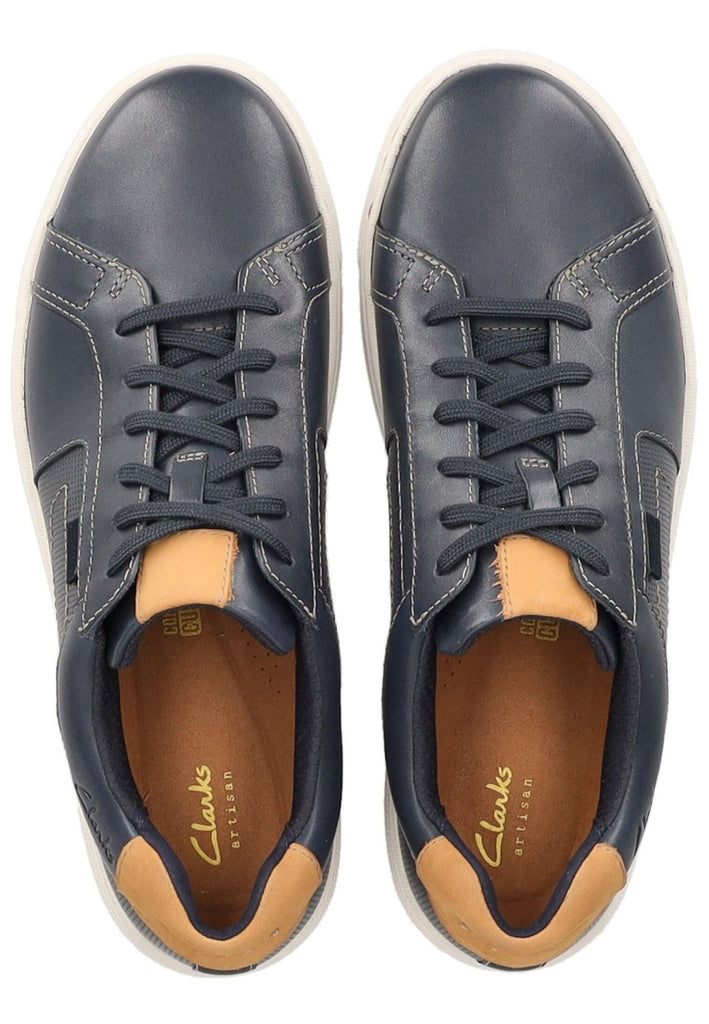 Clarks Sneaker Leder Navy
