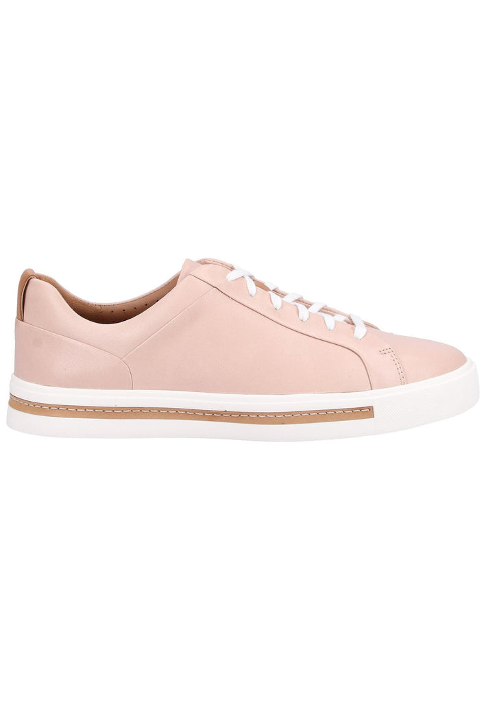 Clarks Sneaker Leder Nude