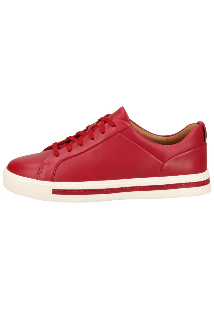 Clarks Sneaker Leder Raspberry