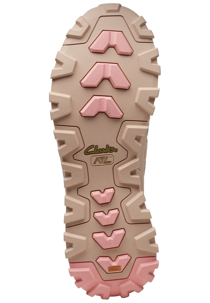 Clarks Sneaker Leder Sand