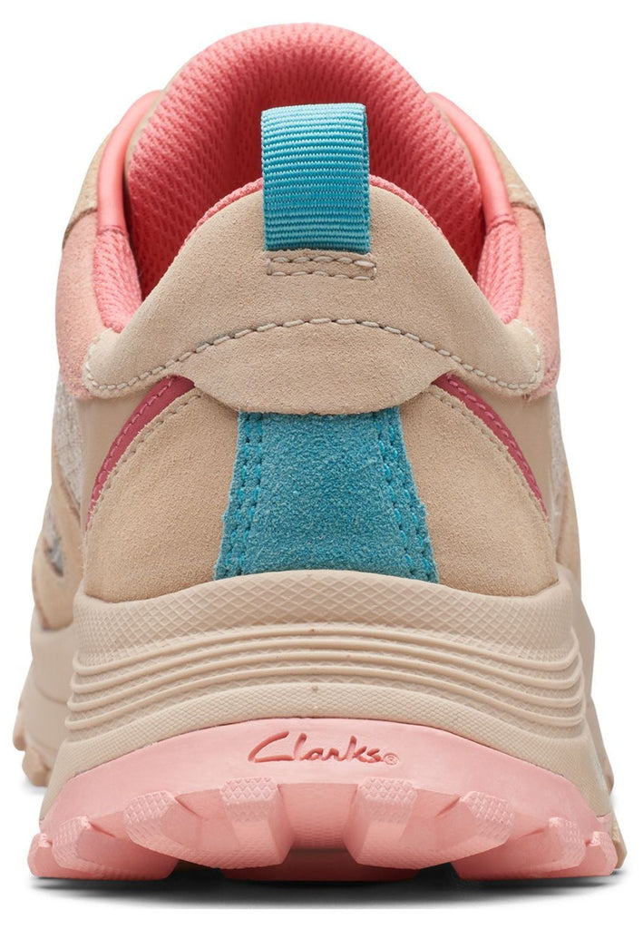 Clarks Sneaker Leder Sand