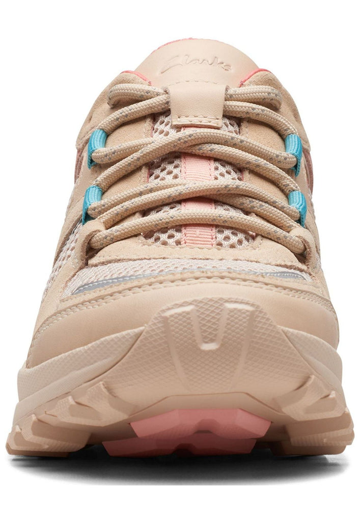 Clarks Sneaker Leder Sand