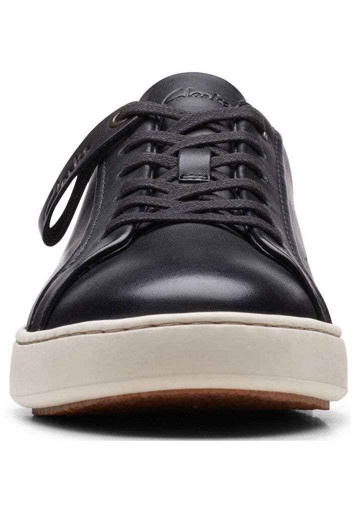 Clarks Sneaker Leder Schwarz