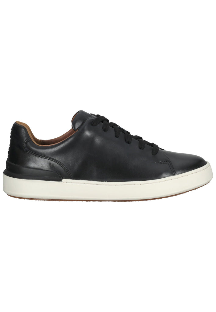 Clarks Sneaker Leder Schwarz