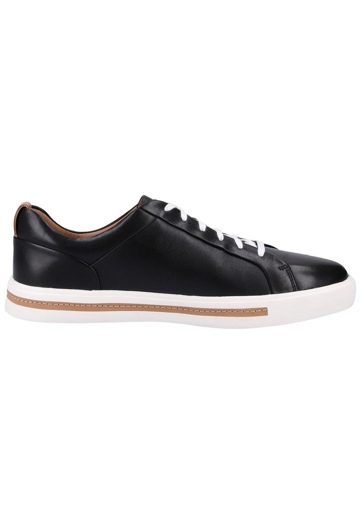Clarks Sneaker Leder Schwarz