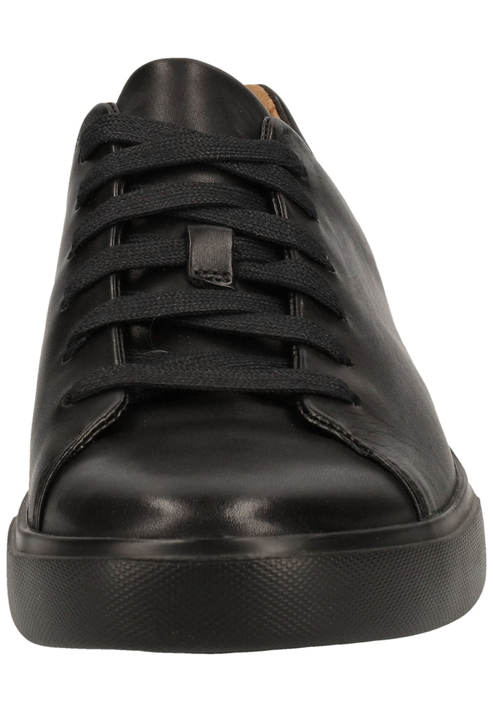 Clarks Sneaker Leder Schwarz