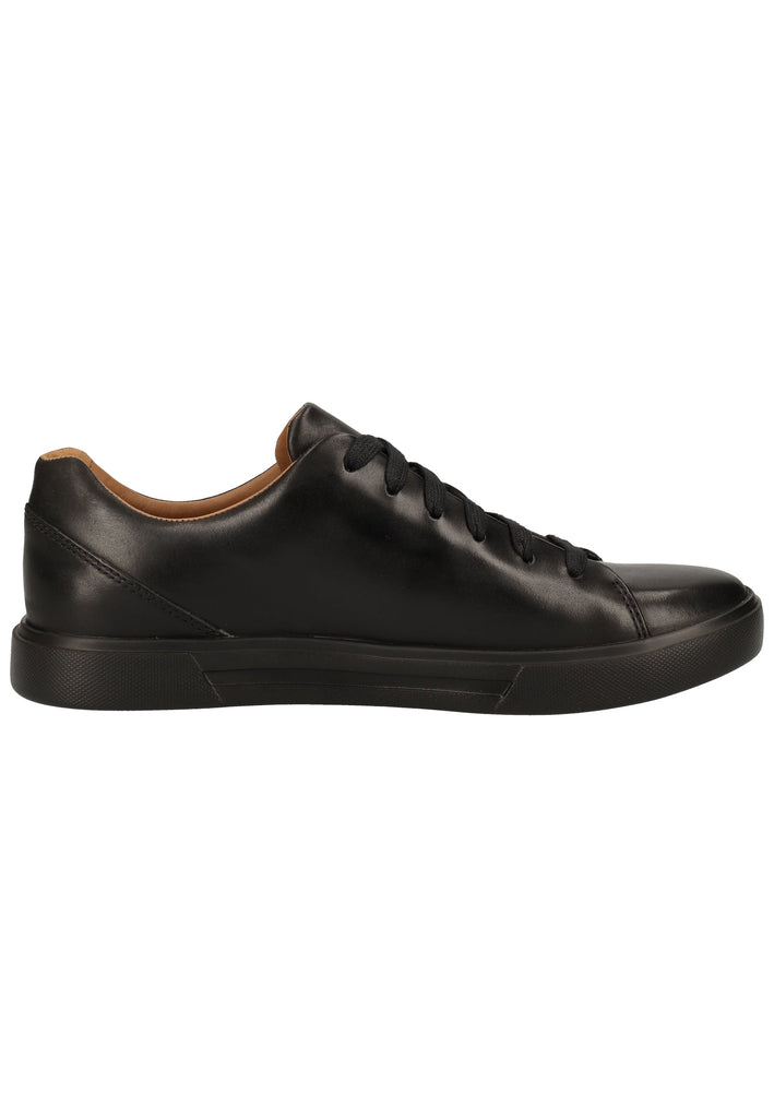 Clarks Sneaker Leder Schwarz