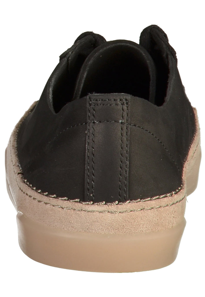 Clarks Sneaker Leder Schwarz