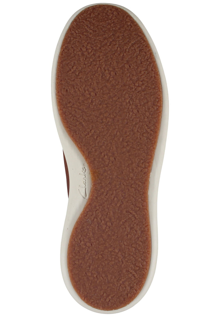 Clarks Sneaker Leder Tan
