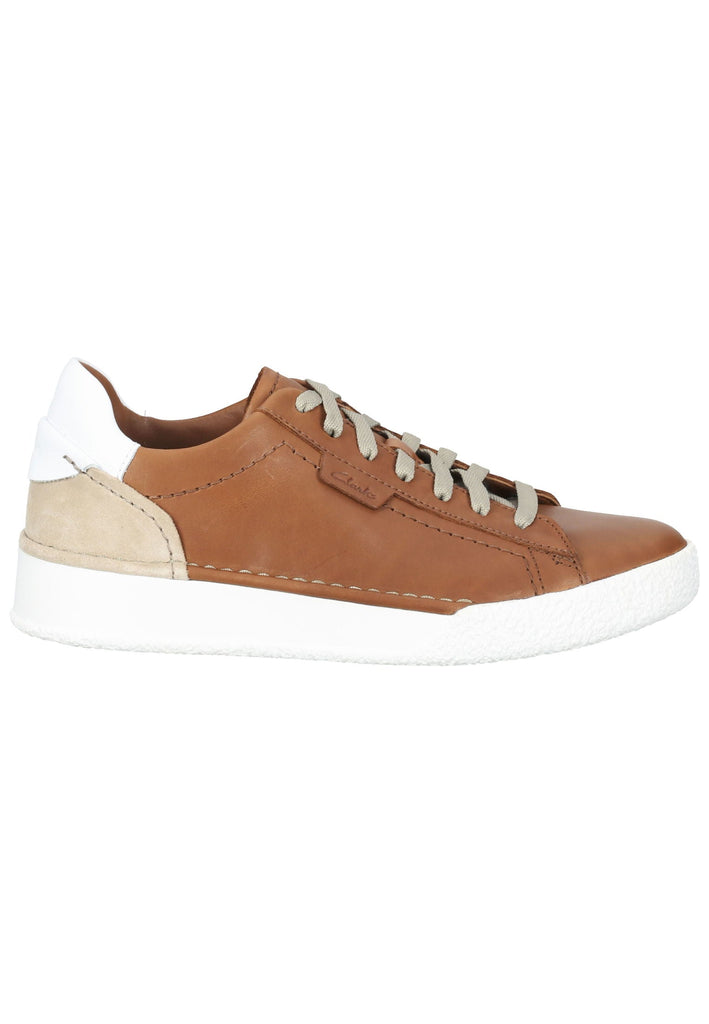 Clarks Sneaker Leder Tan