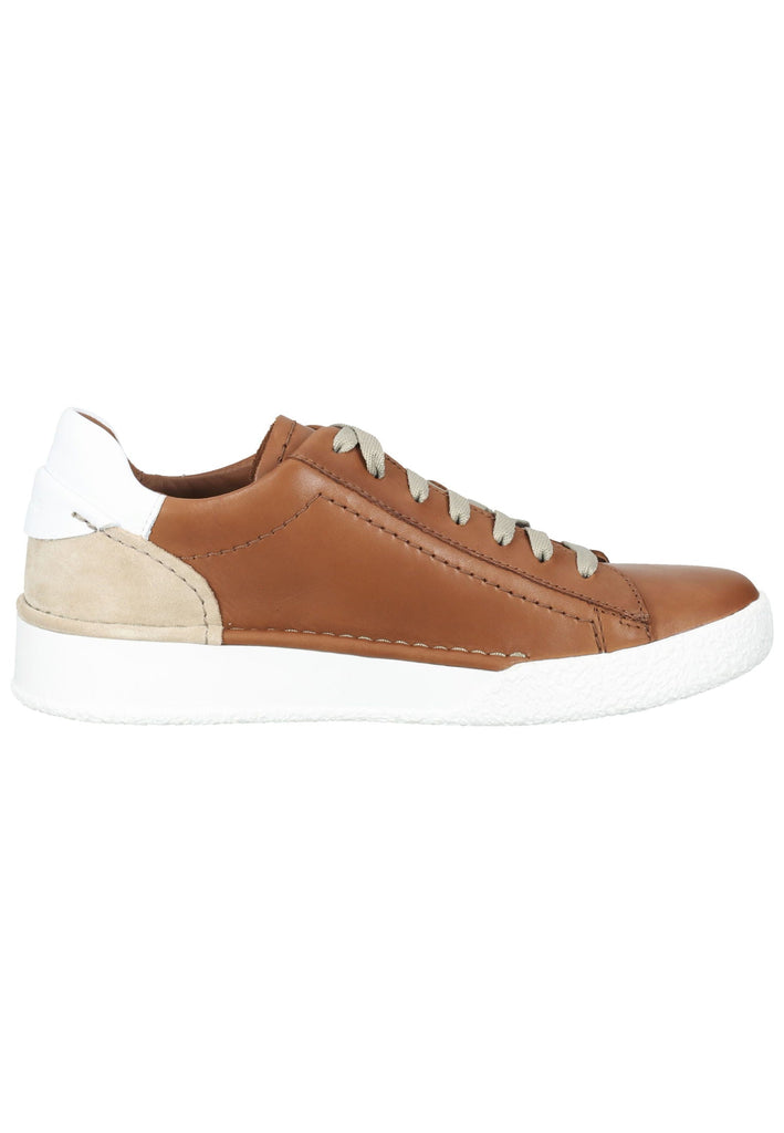 Clarks Sneaker Leder Tan