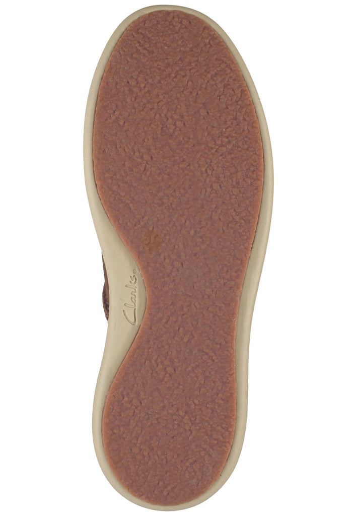 Clarks Sneaker Leder Tan