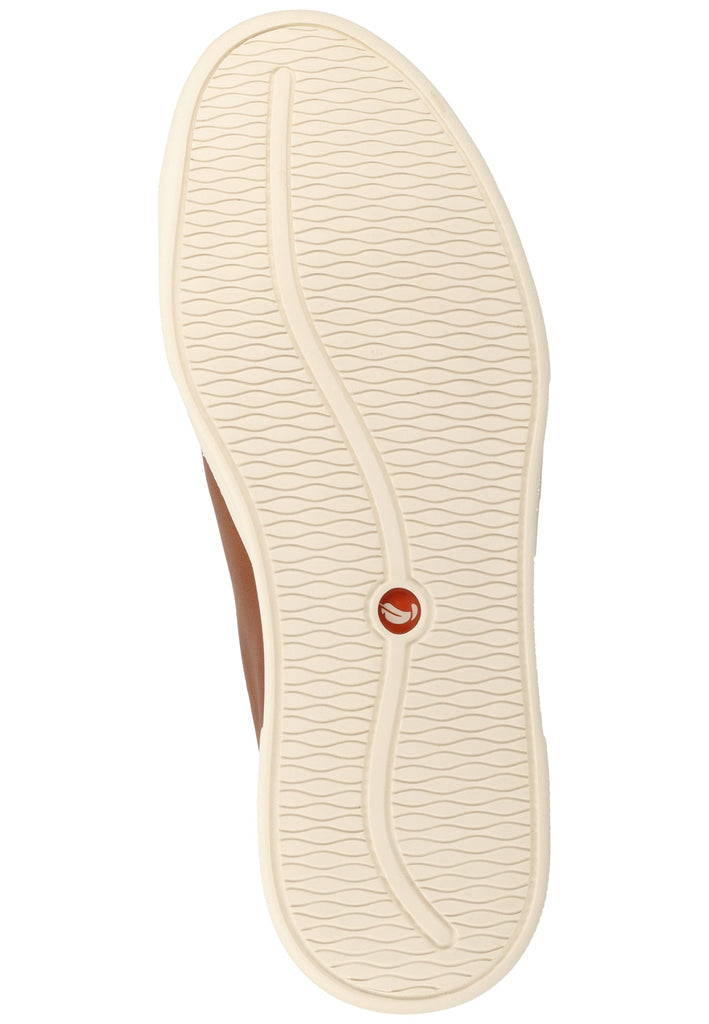 Clarks Sneaker Leder Tan