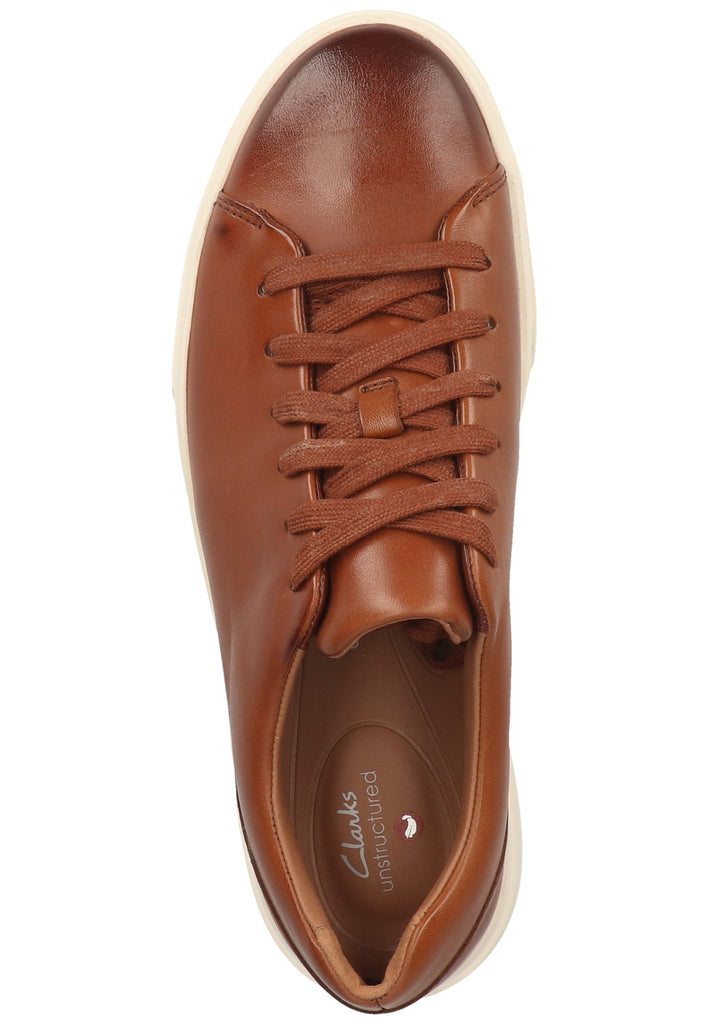Clarks Sneaker Leder Tan