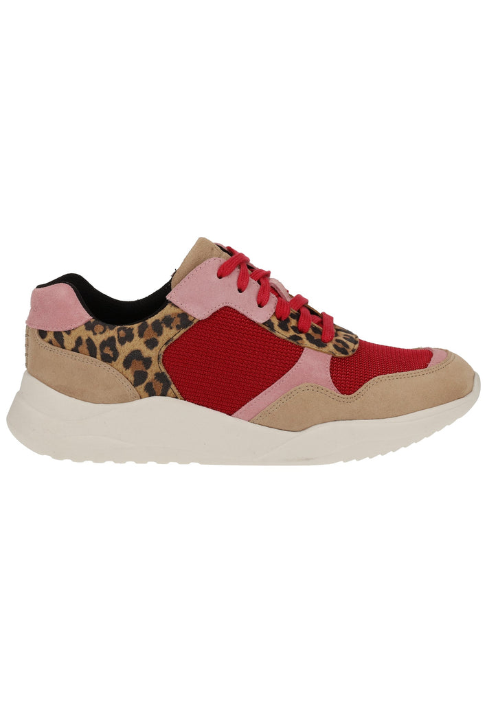 Clarks Sneaker Leder/Textil Leopard