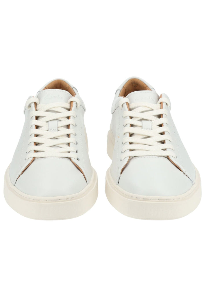 Clarks Sneaker Leder Weiß