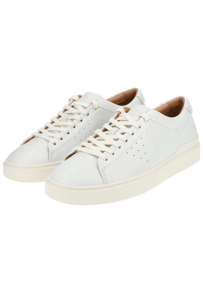 Clarks Sneaker Leder Weiß