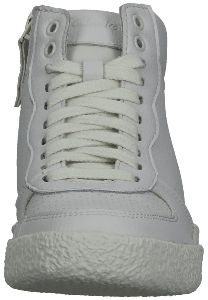 Clarks Sneaker Leder Weiß