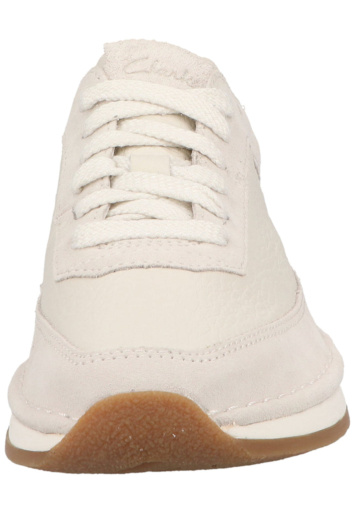 Clarks Sneaker Leder Weiß