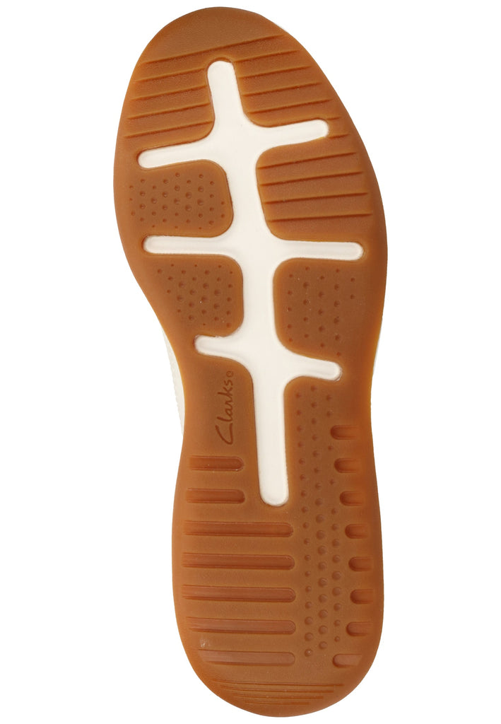 Clarks Sneaker Leder Weiß