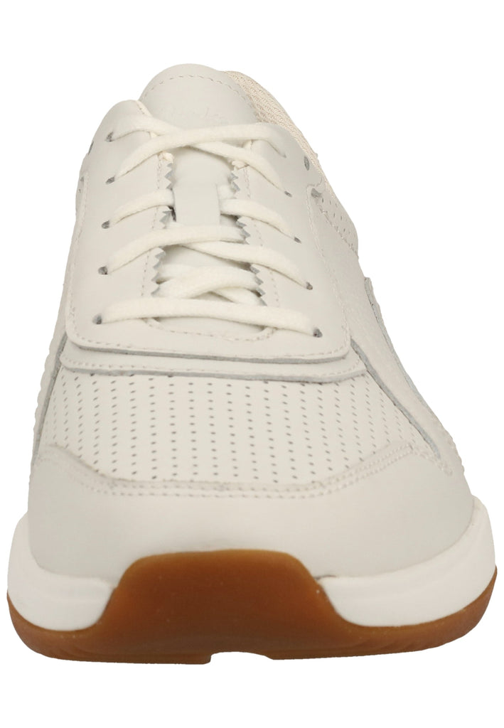 Clarks Sneaker Leder Weiß