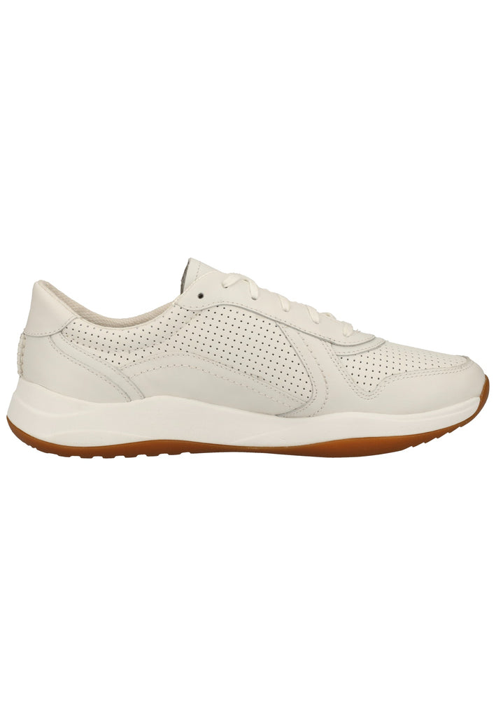 Clarks Sneaker Leder Weiß