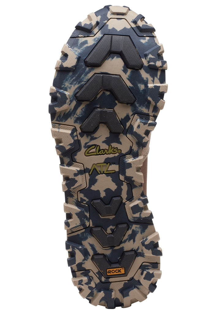 Clarks Sneaker Lederimitat/Textil Sand