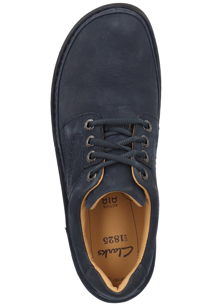 Clarks Sneaker Nubukleder Blau