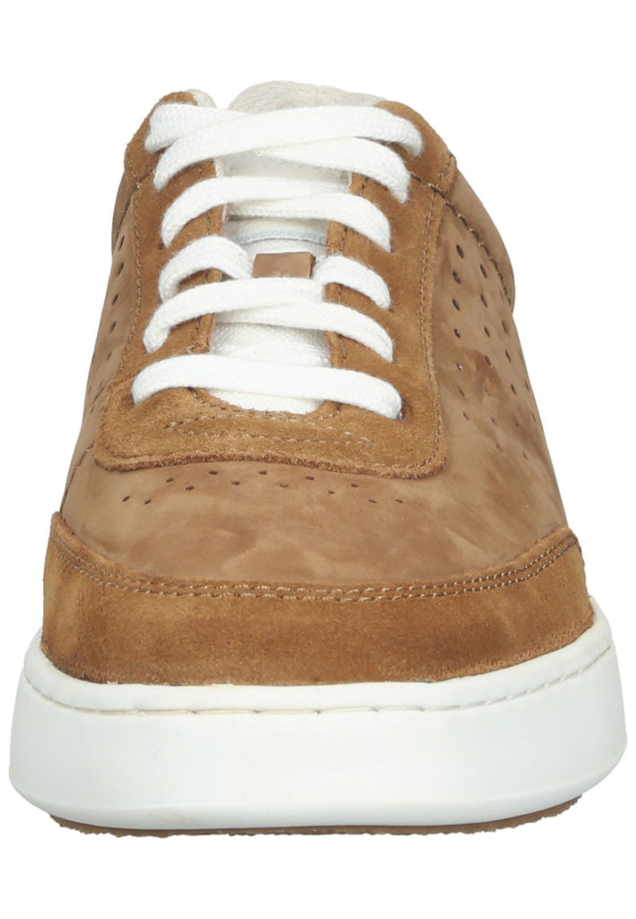 Clarks Sneaker Nubukleder Cognac