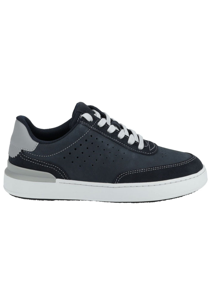 Clarks Sneaker Nubukleder Navy