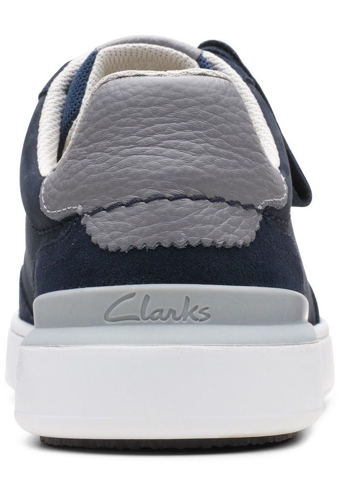 Clarks Sneaker Nubukleder Navy