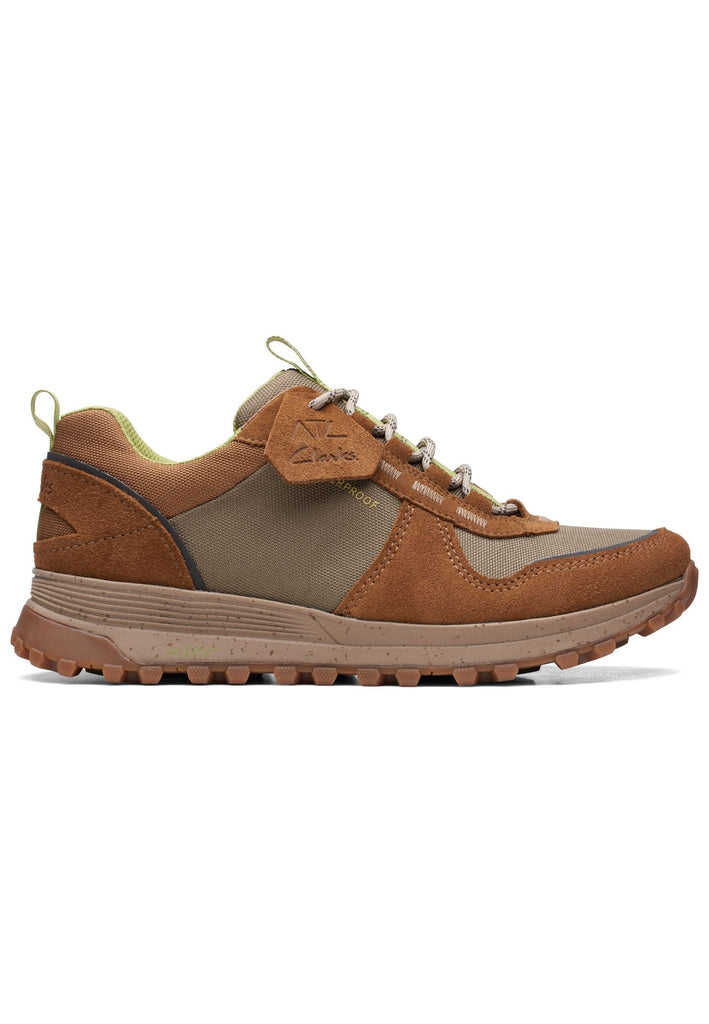 Clarks Sneaker Textil Braun