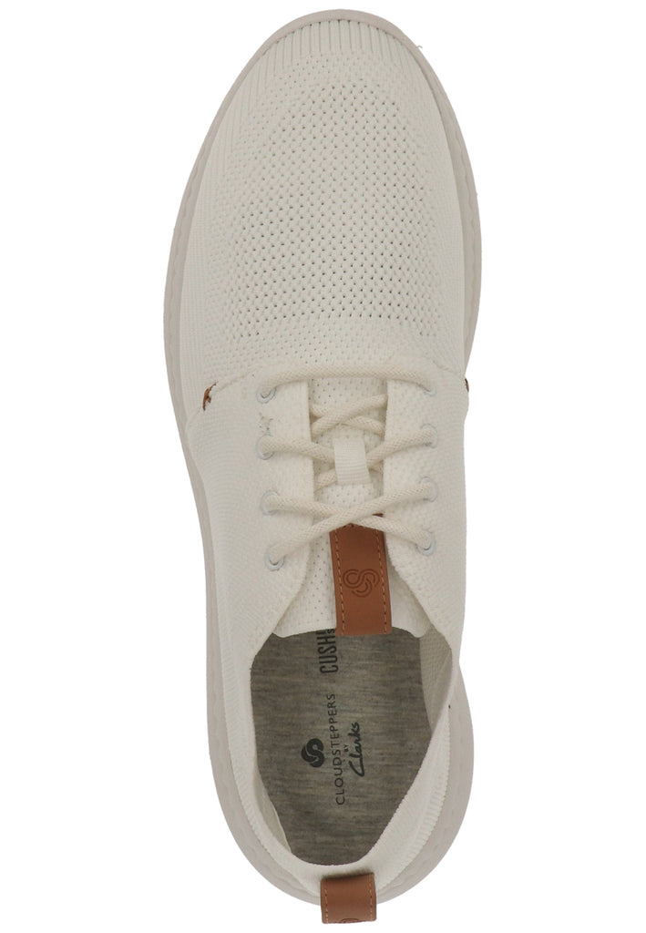 Clarks Sneaker Textil Weiß