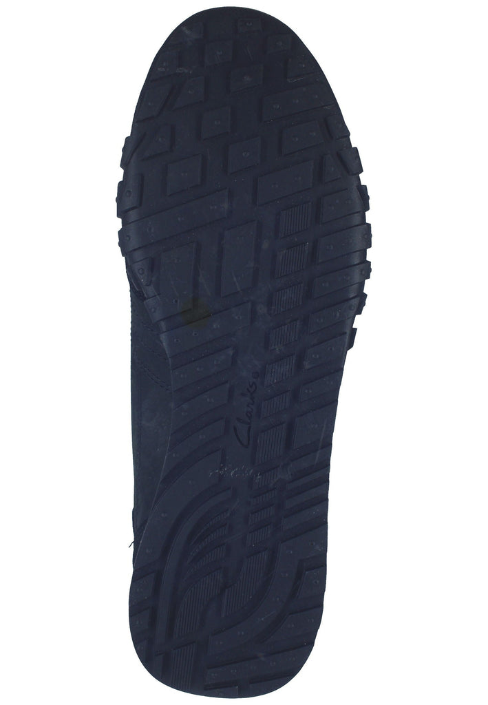 Clarks Sneaker Veloursleder Schwarz