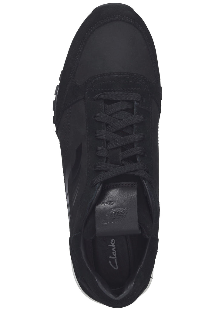 Clarks Sneaker Veloursleder Schwarz