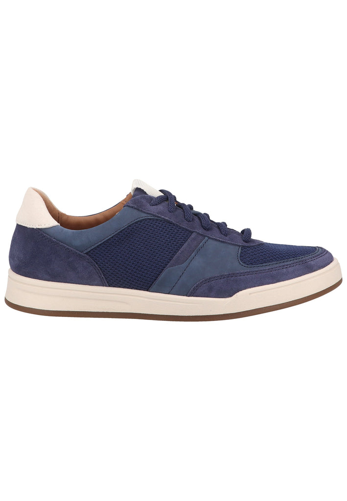 Clarks Sneaker Veloursleder/Textil Dunkelblau