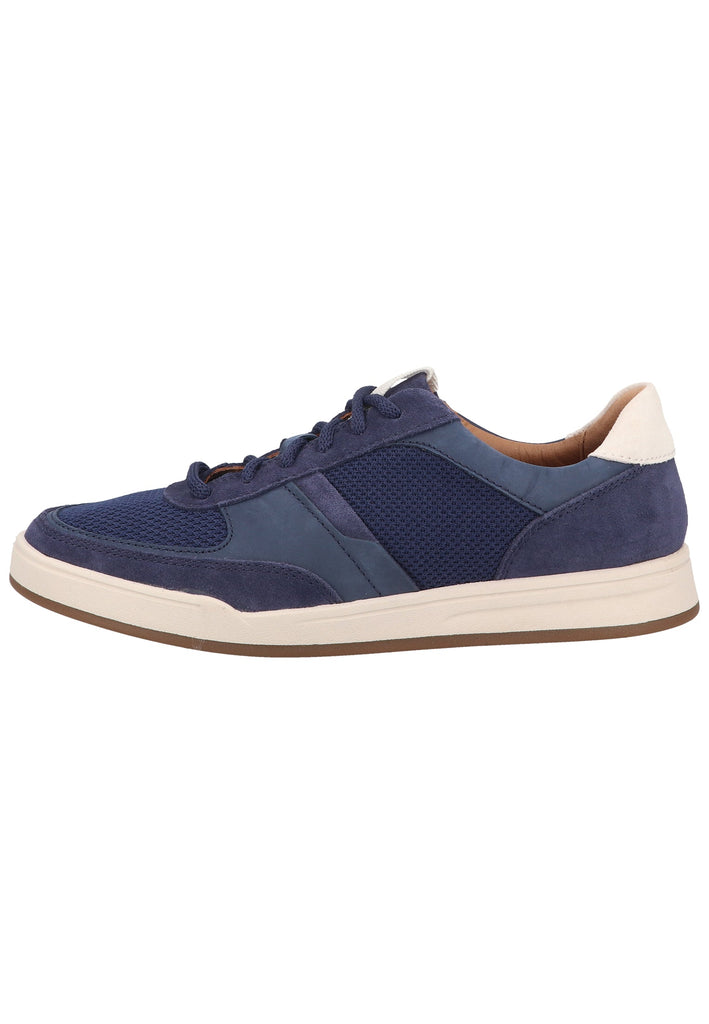 Clarks Sneaker Veloursleder/Textil Dunkelblau