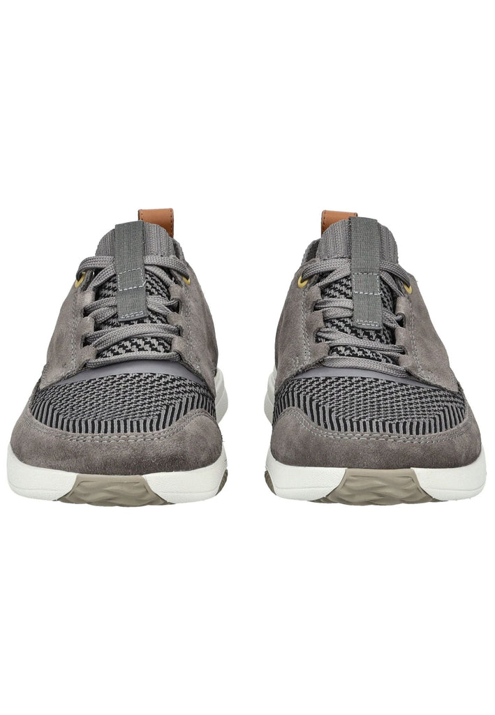 Clarks Sneaker Veloursleder/Textil Grau