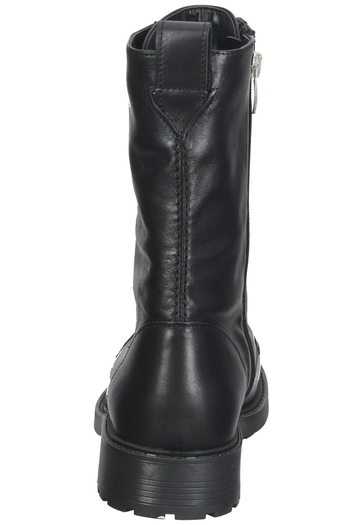 Clarks Stiefel Leder Schwarz