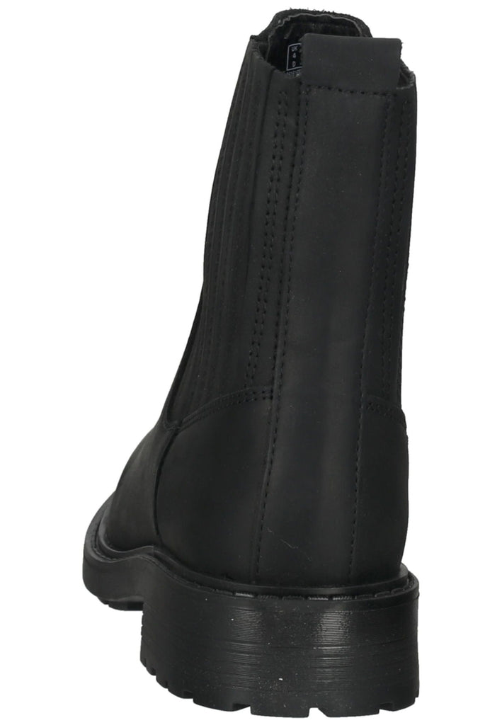 Clarks Stiefel Leder Schwarz