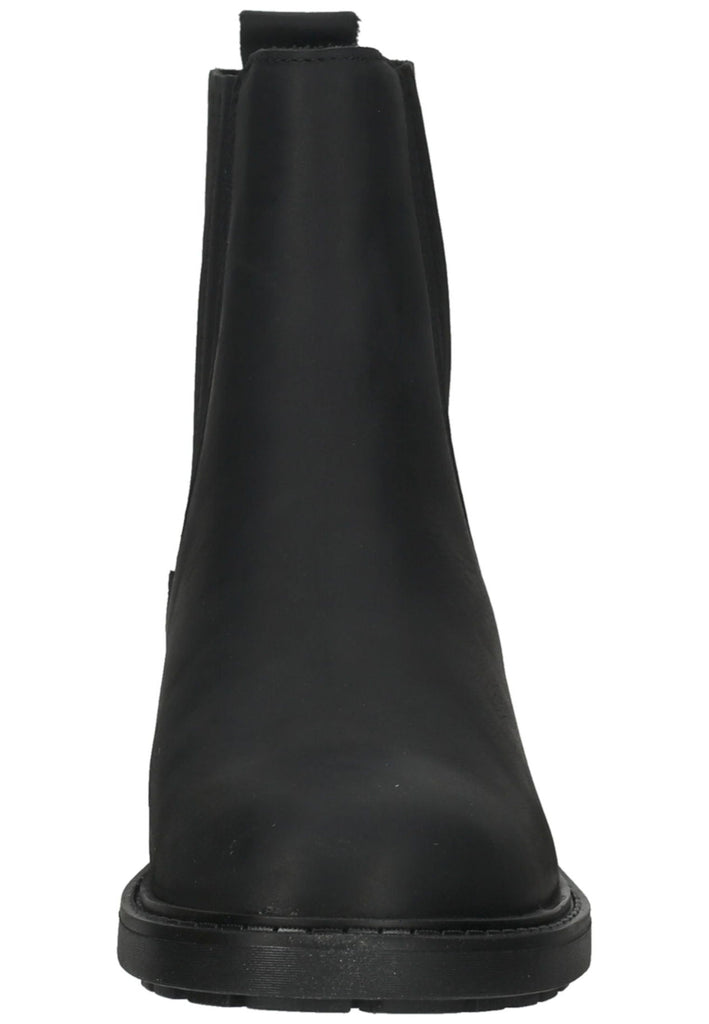 Clarks Stiefel Leder Schwarz