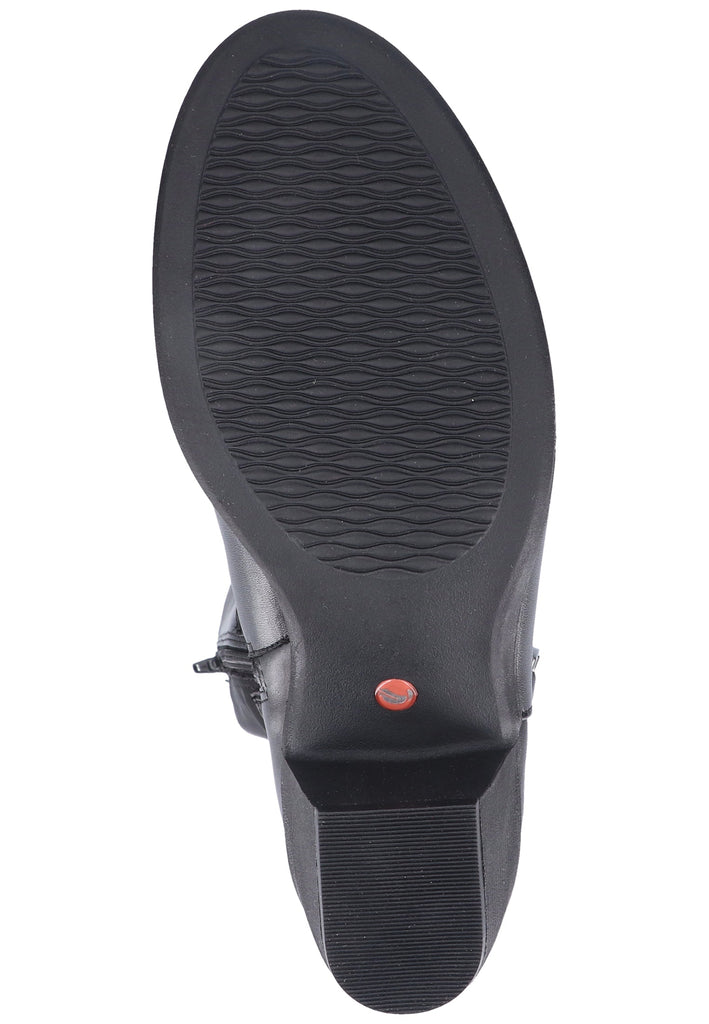 Clarks Stiefel Leder Schwarz