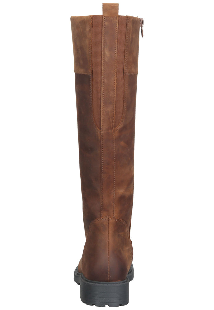 Clarks Stiefel Leder Tan Warmfutter