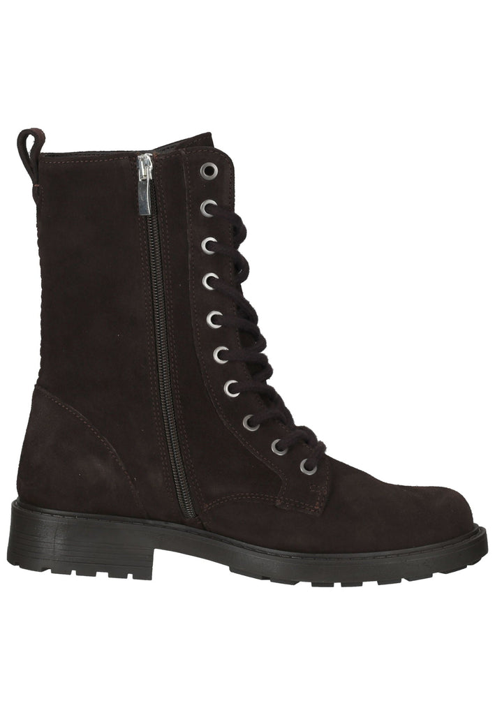 Clarks Stiefel Veloursleder Dunkelbraun