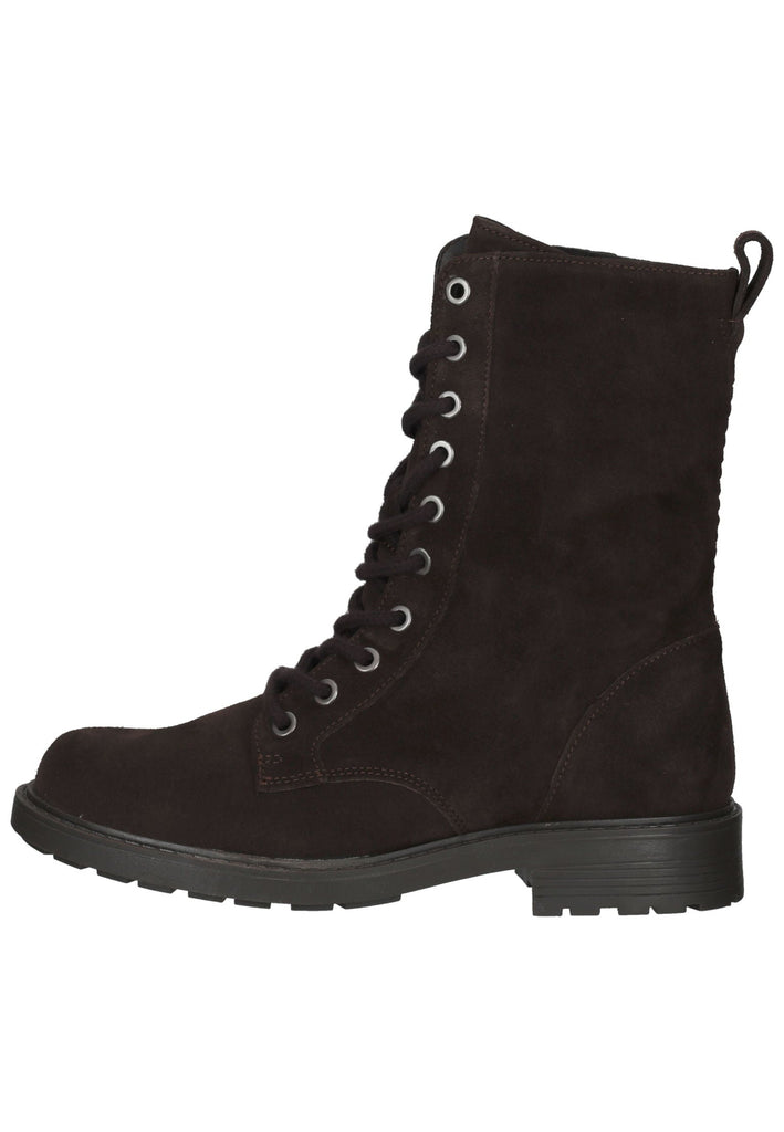 Clarks Stiefel Veloursleder Dunkelbraun