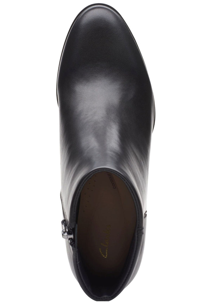 Clarks Stiefelette Leder Black